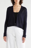 Eileen Fisher Organic Linen & Organic Cotton Cardigan