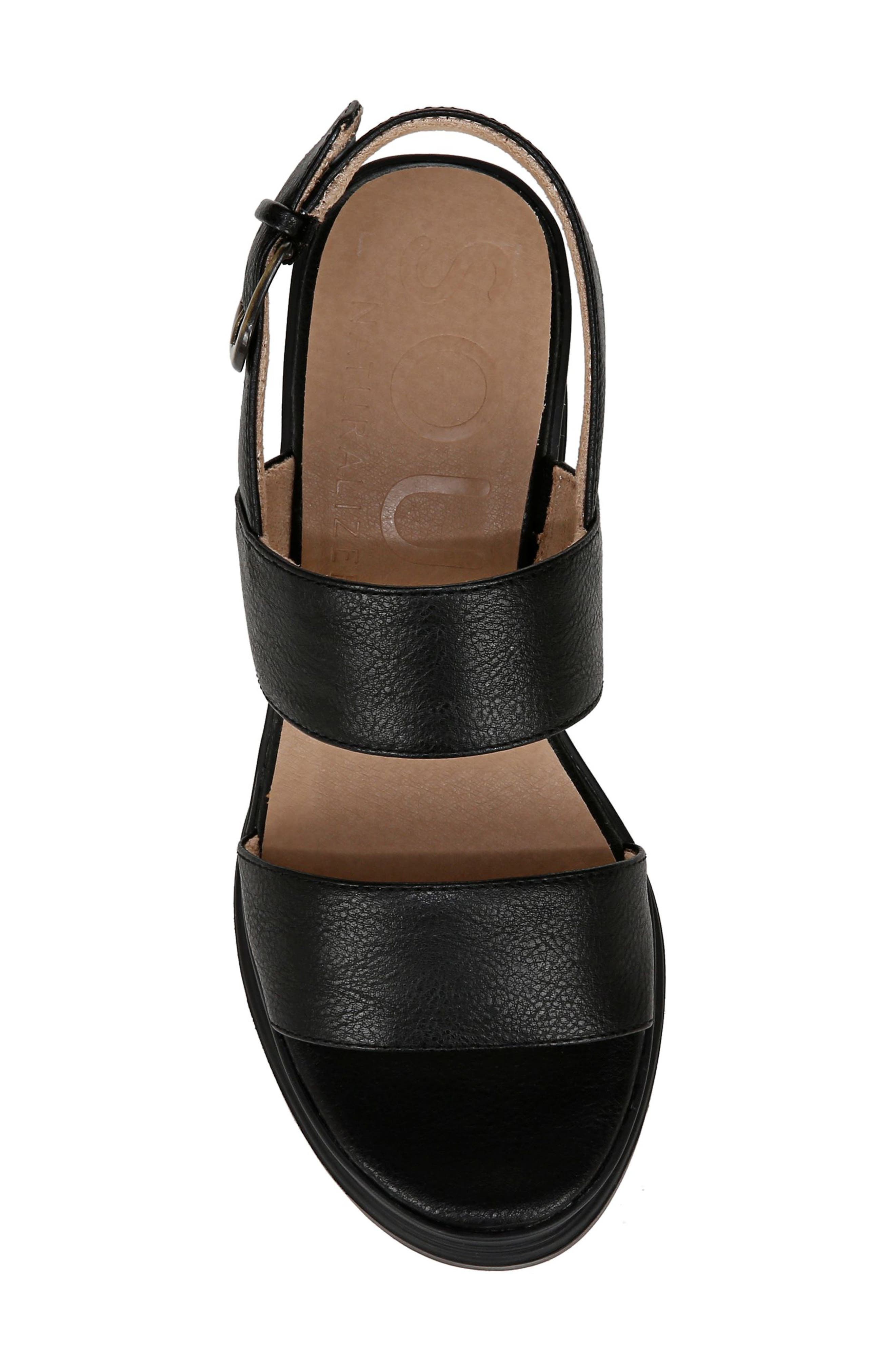 SOUL NATURALIZER Livia Wedge Sandal, Alternate, color, 