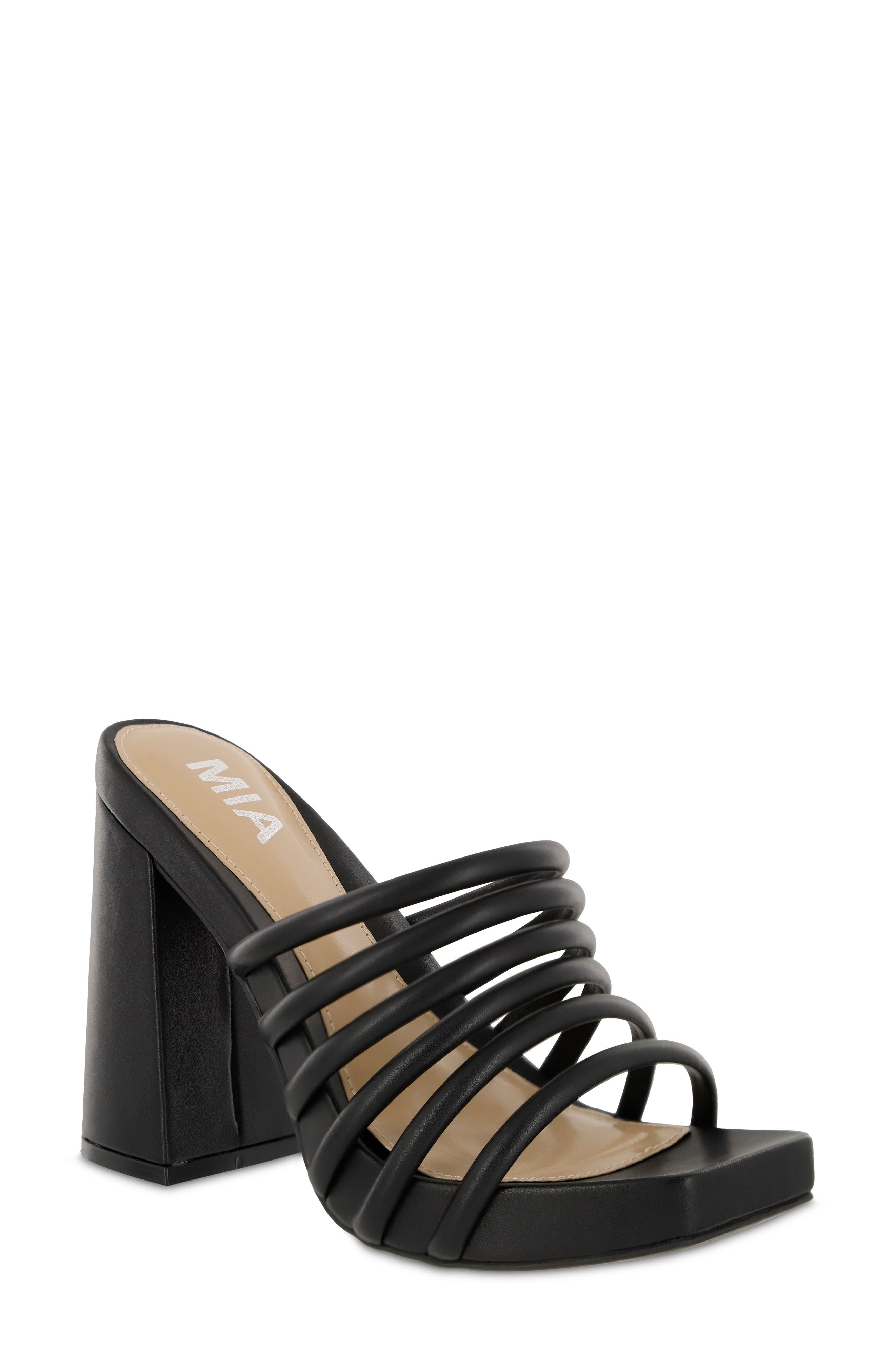 MIA Elea Platform Sandal, Main, color, 