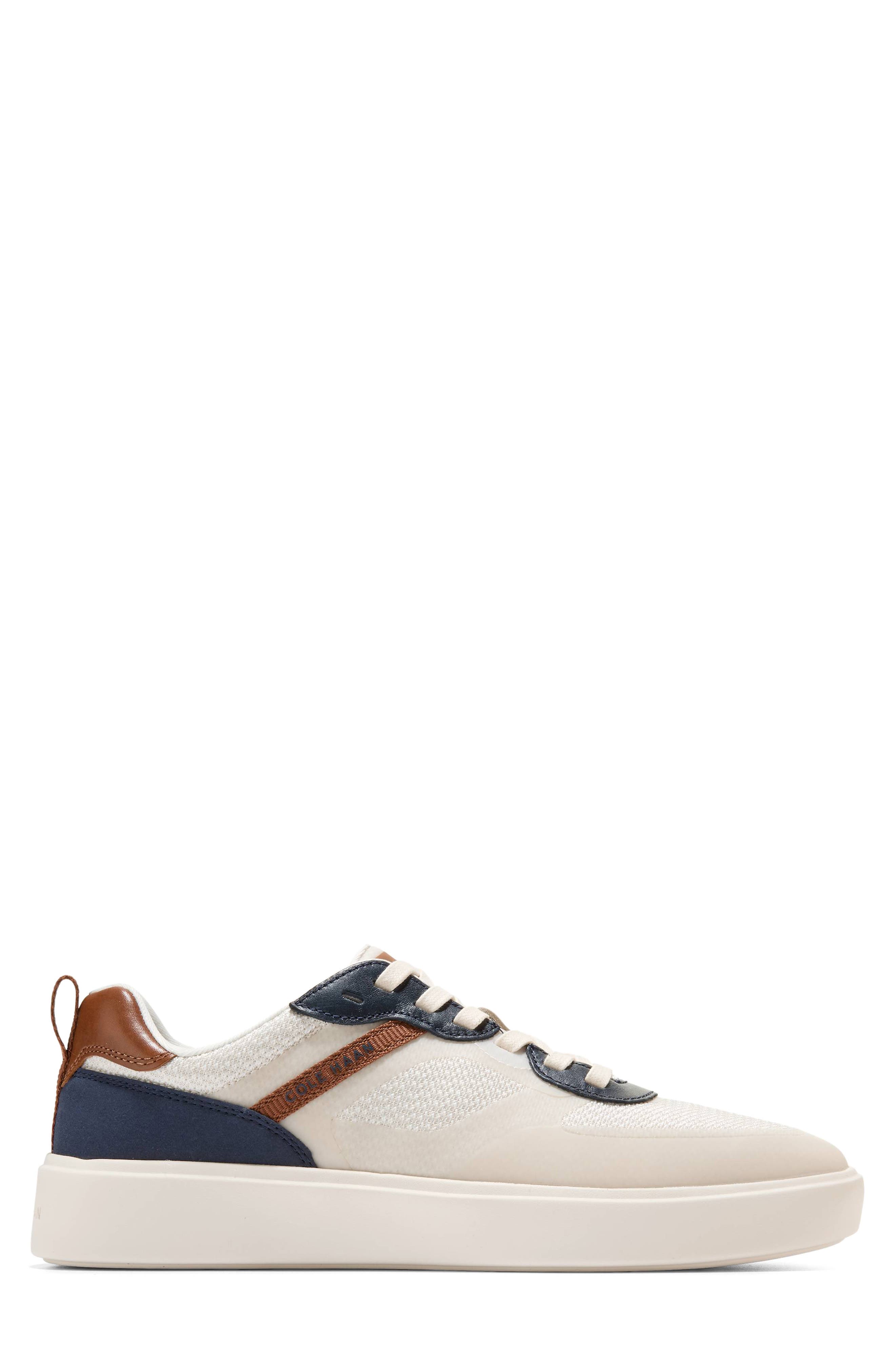 Grand Crosscourt Champix Sneaker, Alternate, color, IVORY / NAVY BLAZER