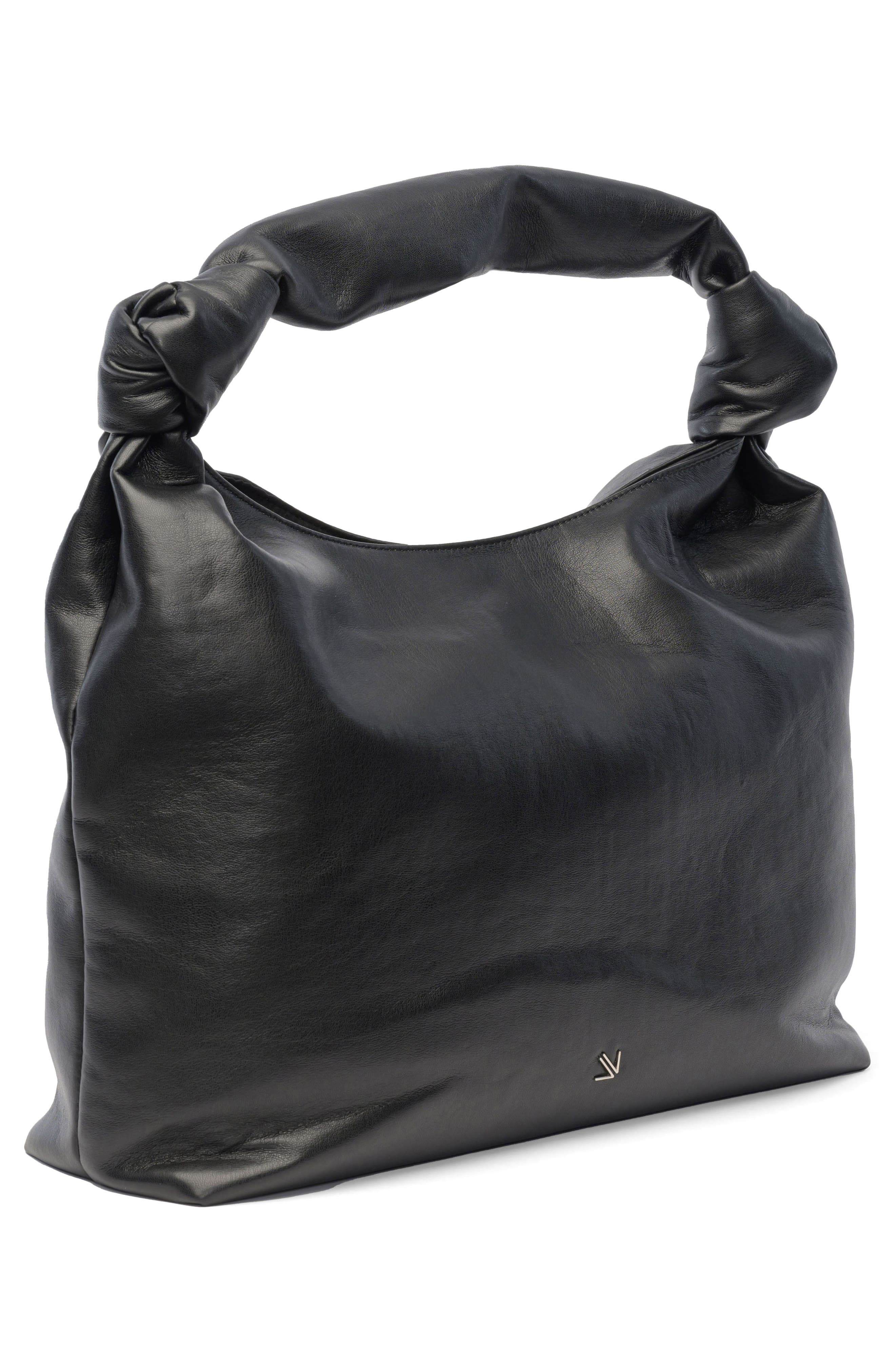 Urban Originals Knot Top Shoulder Bag, Alternate, color, Black