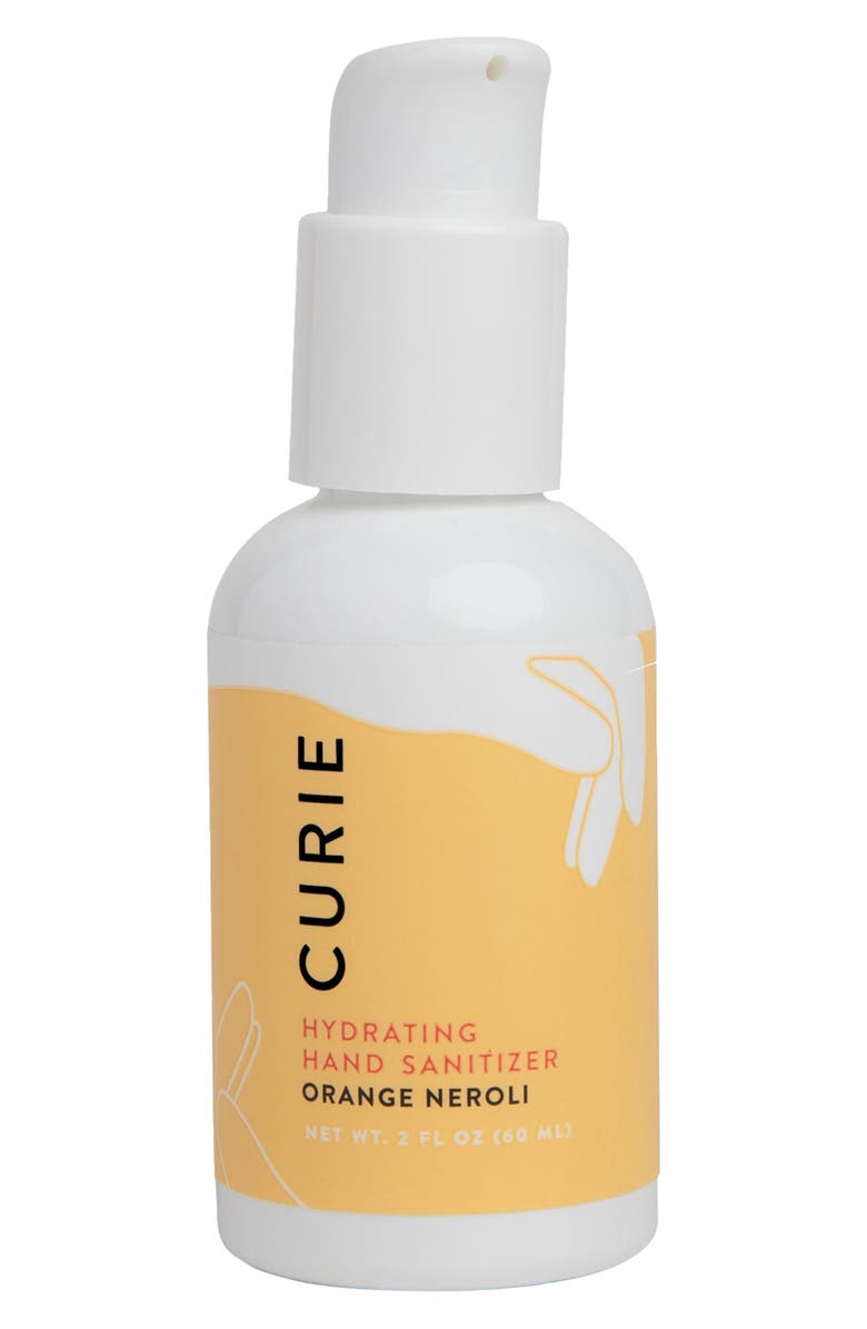 CURIE Orange Neroli Hydrating Hand Sanitizer, Alternate, color, 