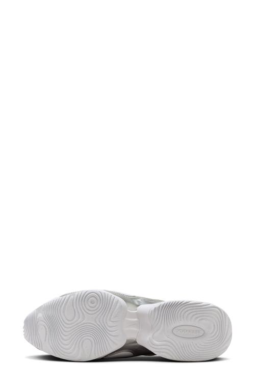 Nike Air Max Muse Mesh-trimmed Metallic Leather Sneakers In Multi