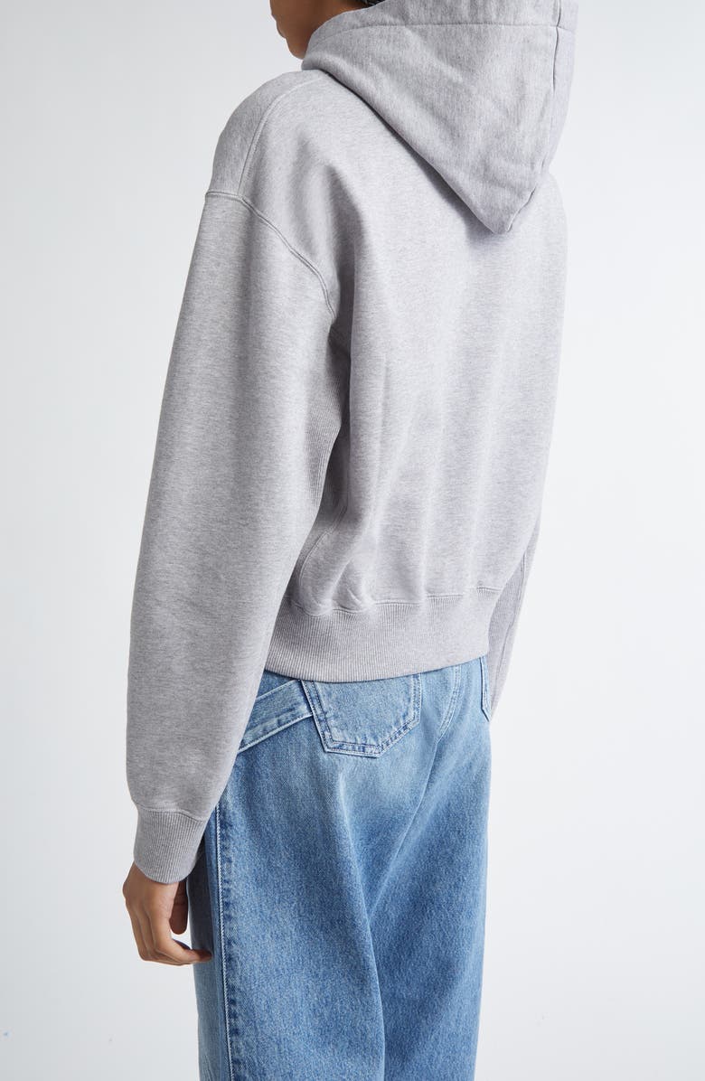 JW Anderson Anchor Logo Embroidered Crop Hoodie, Alternate, color, 