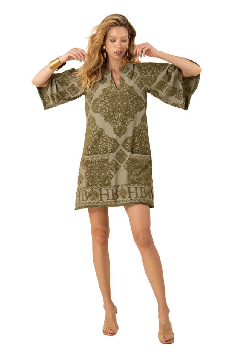 Hale Bob Mikayla Jacquard Dress, Alternate, color, 