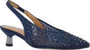 J. Reneé Tressa Slingback Pointed Toe Kitten Heel Pump