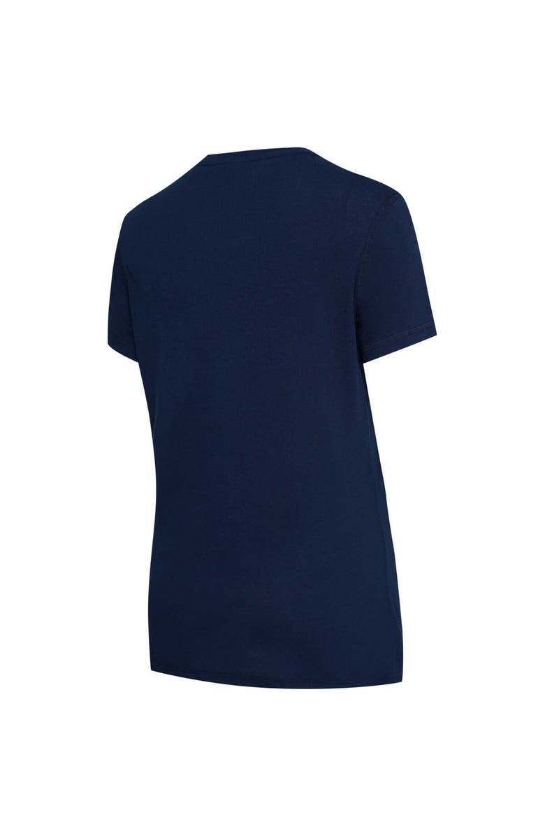 CONCEPTS SPORT Women's Concepts Sport Navy/Gray Seattle Mariners Arctic T-Shirt & Flannel Pants Sleep Set, Alternate, color, 