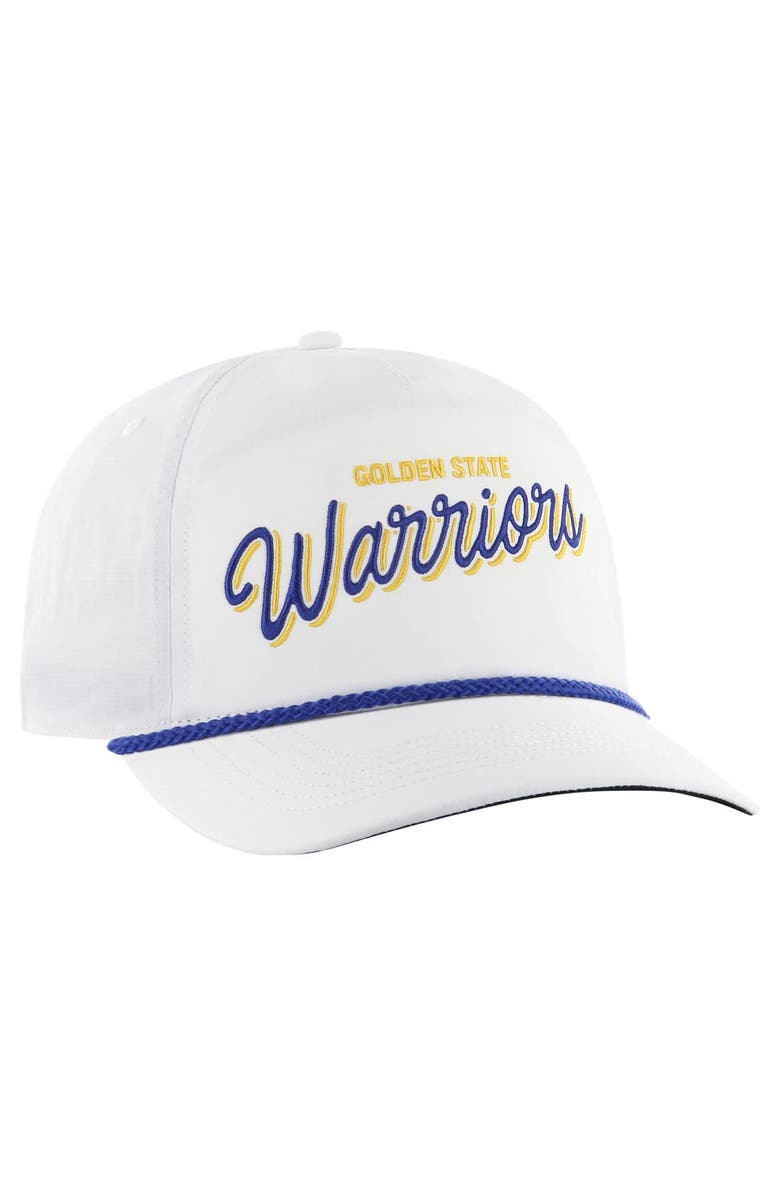 '47 Men's '47 White Golden State Warriors Fairway Hitch brrr Adjustable Hat, Alternate, color, White