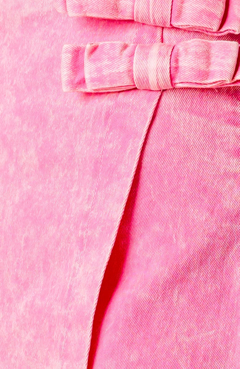FLYING TOMATO Acid Wash Double Bow Skort, Alternate, color, 