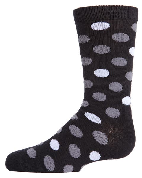 Spots and Dots Ribbed Crew Socks (Toddler, Little Kid & Big Kid)