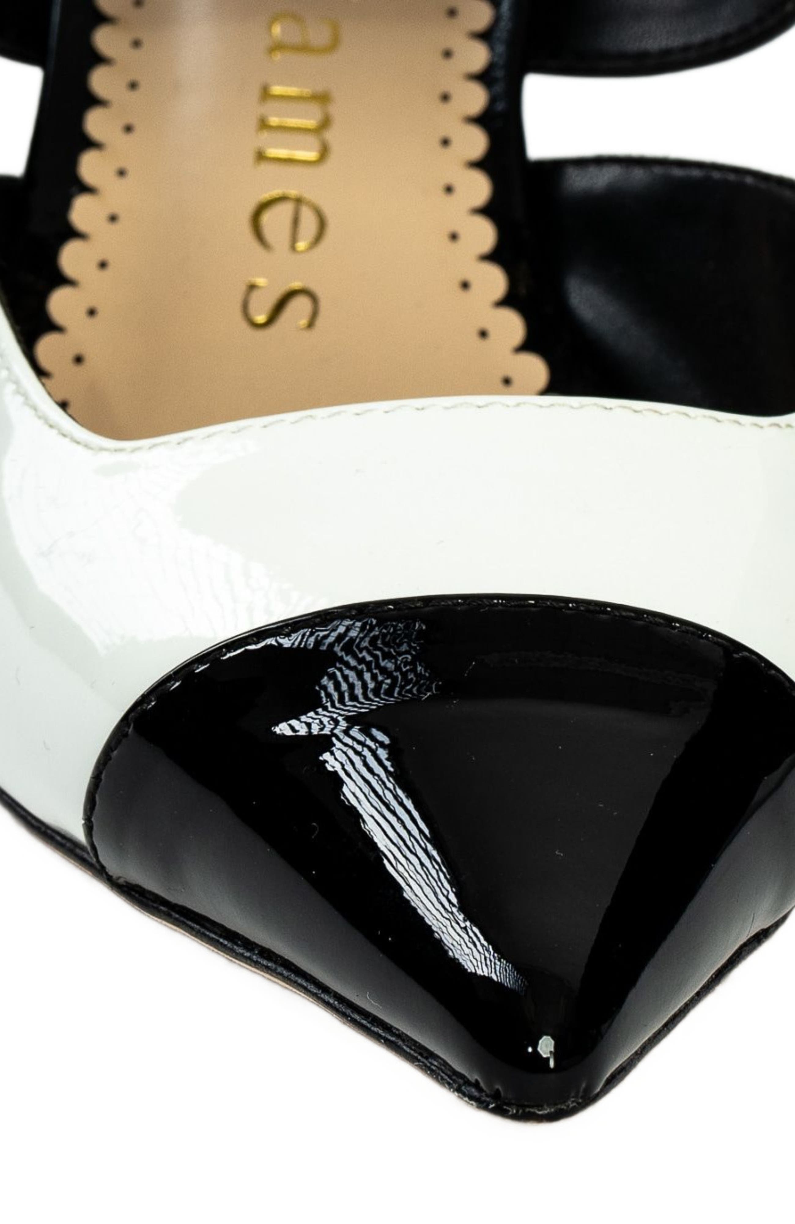 Allegra James Ariana Patent Leather Mule Pump, Alternate, color, 