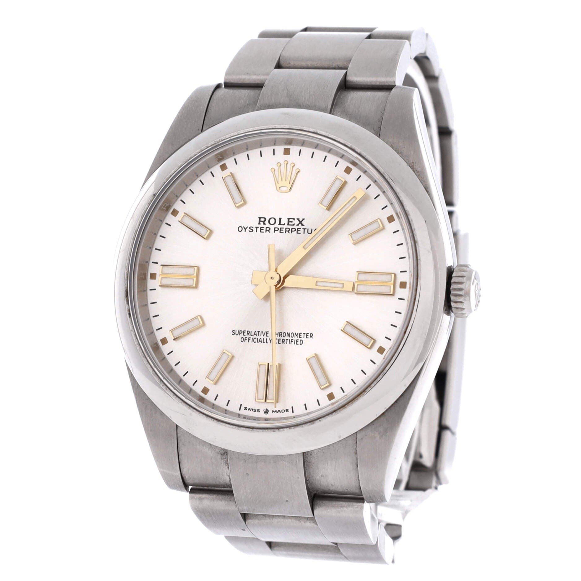 Oyster Perpetual Datejust Automatic Watch Stainless Steel 41, Alternate, color, Metallic Silver