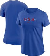 Nike Women's Nike Royal Team USA Snow T-Shirt