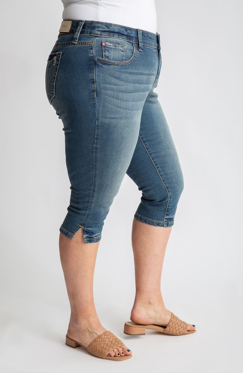 SLINK Jeans Crop Jeans, Alternate, color, Pearl