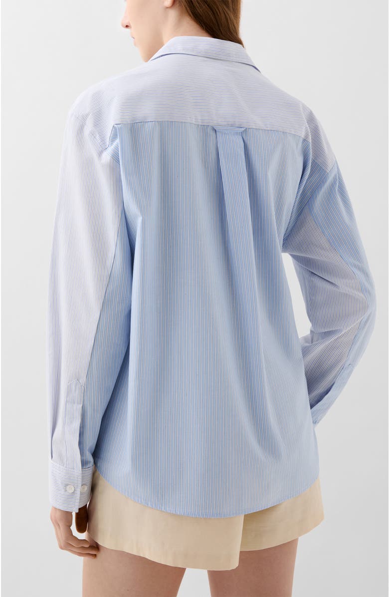 Scalpers Multicross Shirt, Alternate, color, Bluestripes