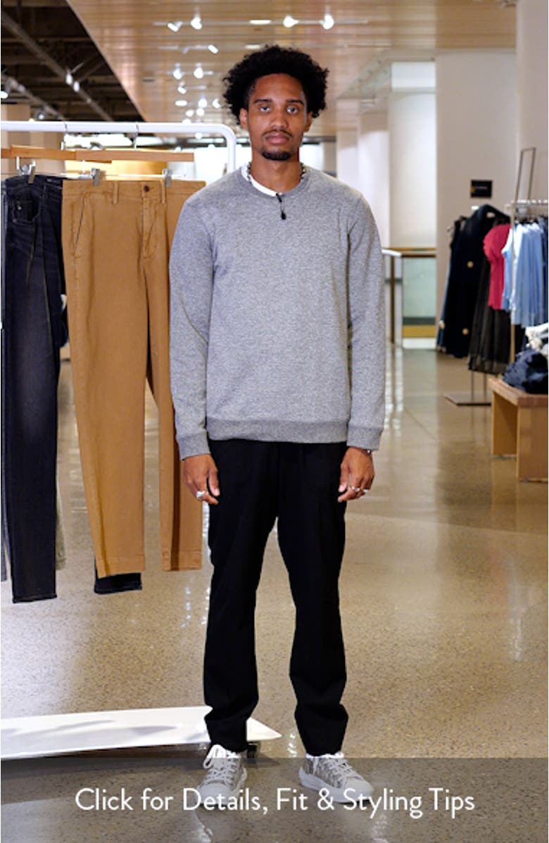 Pinstripe Long Sleeve Pajama T-Shirt, sales video thumbnail