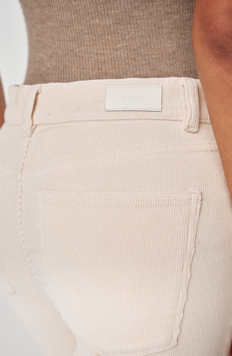 DL1961 Bridget Instasculpt High Rise Bootcut Corduroy Jeans, Alternate, color, Manilla