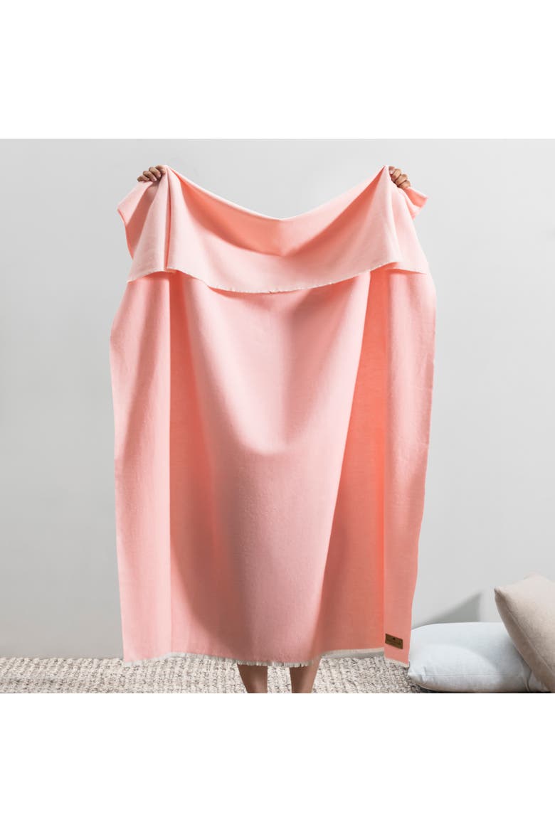 Aspen Peaks Throw, Alternate, color, Cotton Candy