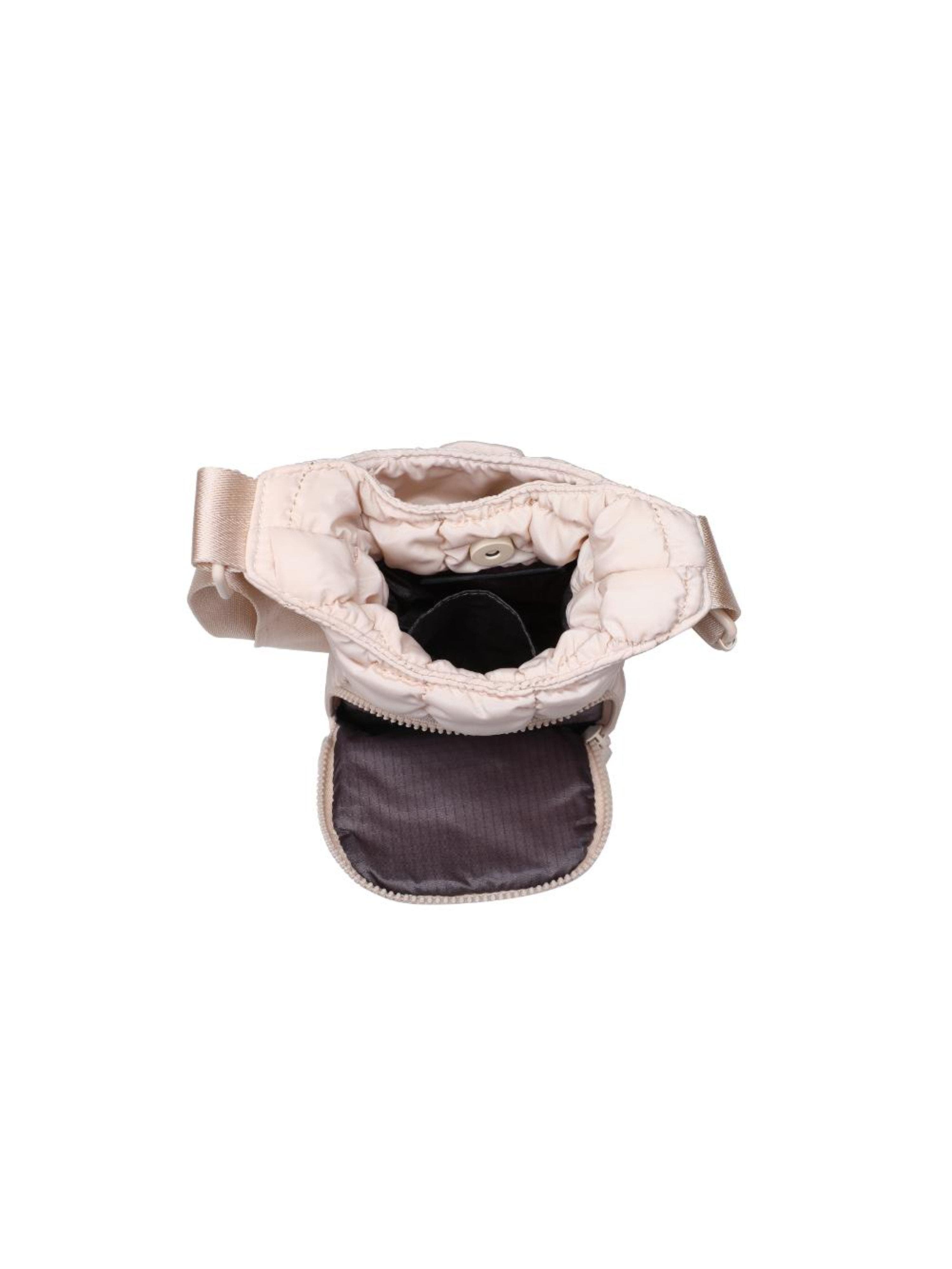 Sol and Selene Let It Flow - Quilted Puffer Bag, Alternate, color, Cream