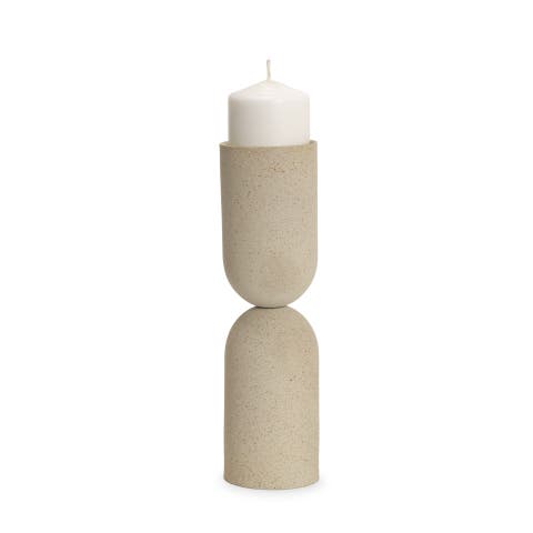 Qamra Metal Pillar Candle Holder