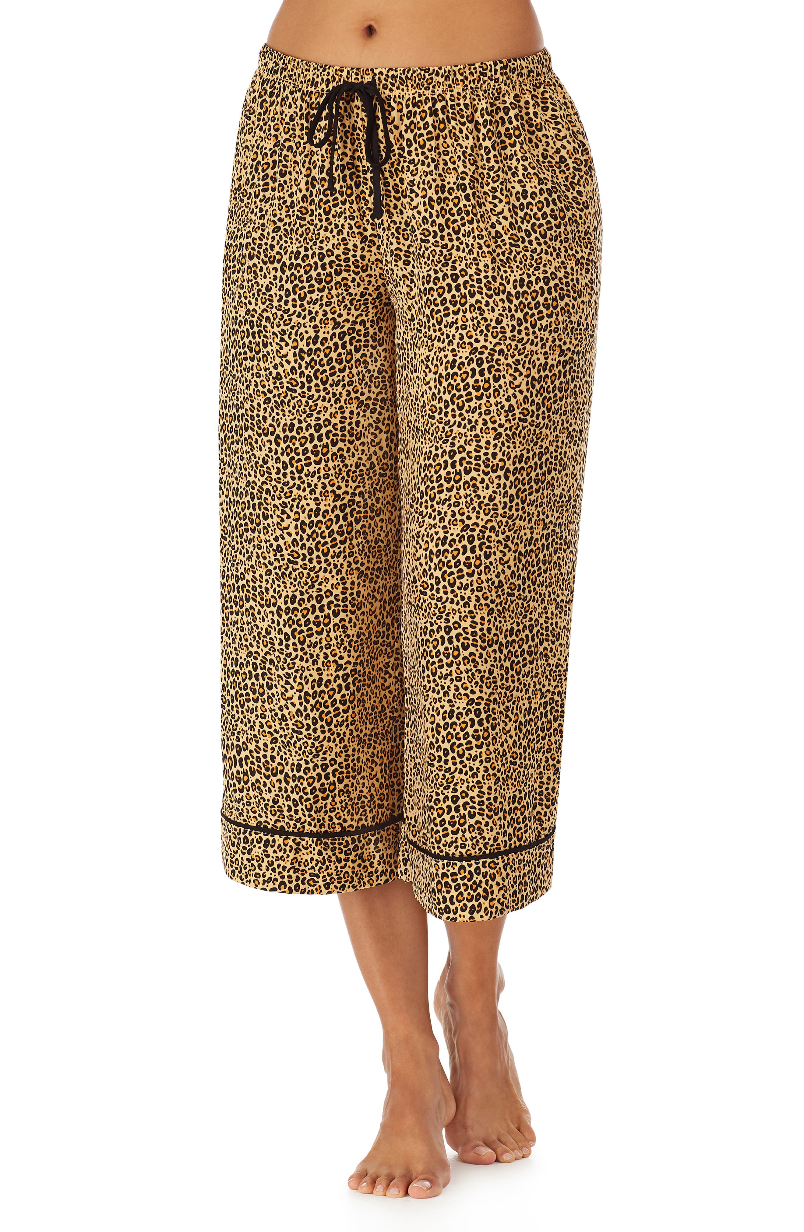 Room Service Pjs Wide Leg Crop Pajama Pants (Nordstrom Exclusive ...