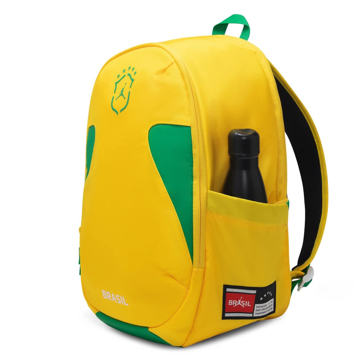 Jordan Brand Unisex Jordan Brand Yellow Brazil National Team Element Backpack, Alternate, color, Yellow