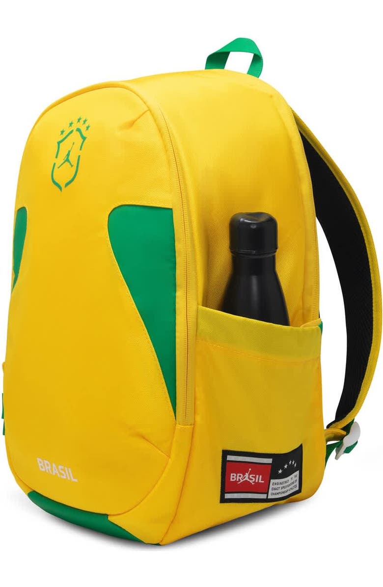 Jordan Brand Unisex Jordan Brand Yellow Brazil National Team Element Backpack, Alternate, color, Yellow
