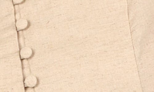 Petal And Pup Petal & Pup Daniella Cotton & Linen Vest In Brown