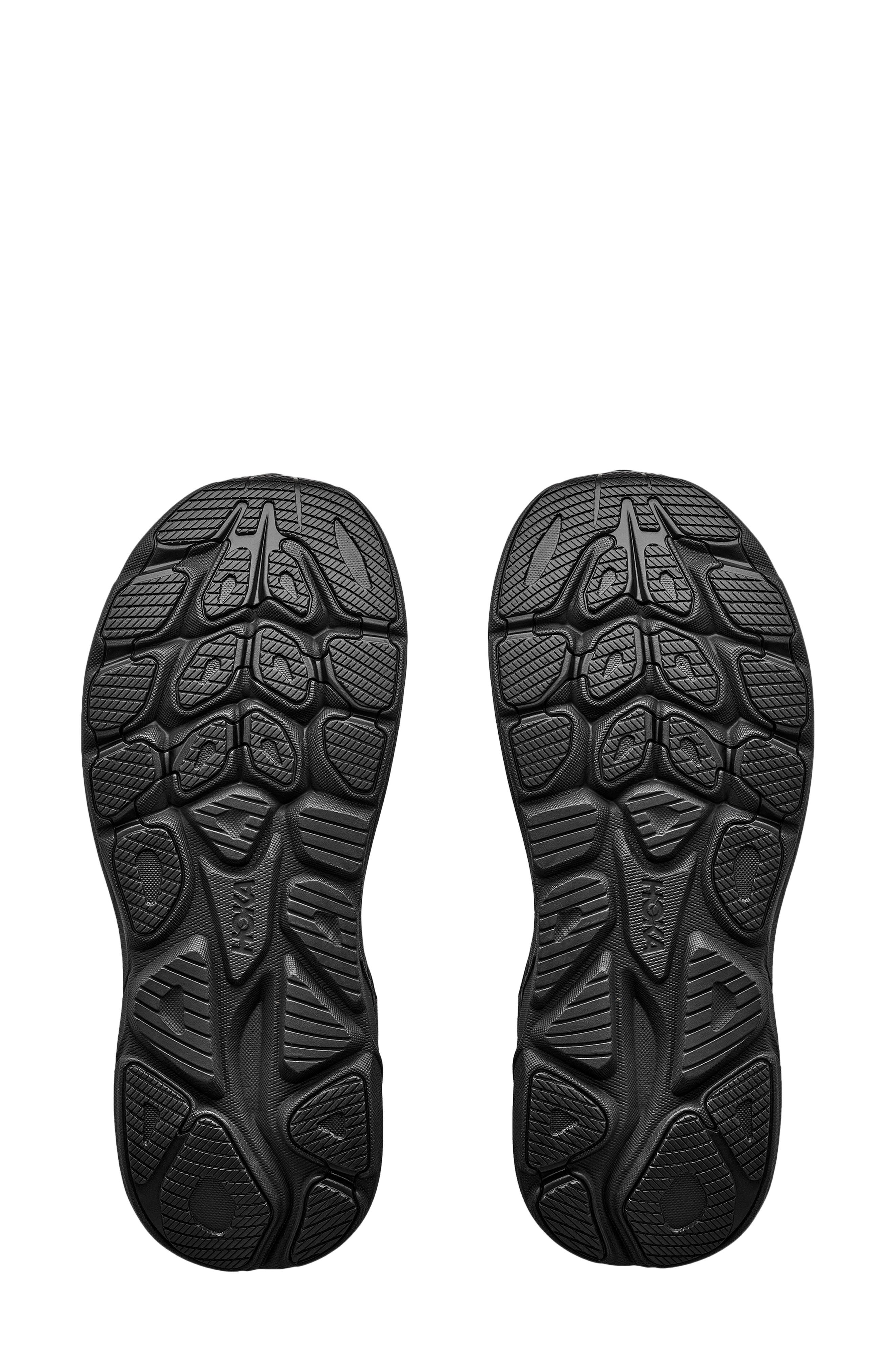 HOKA Clifton 11 Running Shoe, Alternate, color, Black / Black