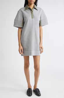 3.1 Phillip Lim Mixed Media Polo Minidress