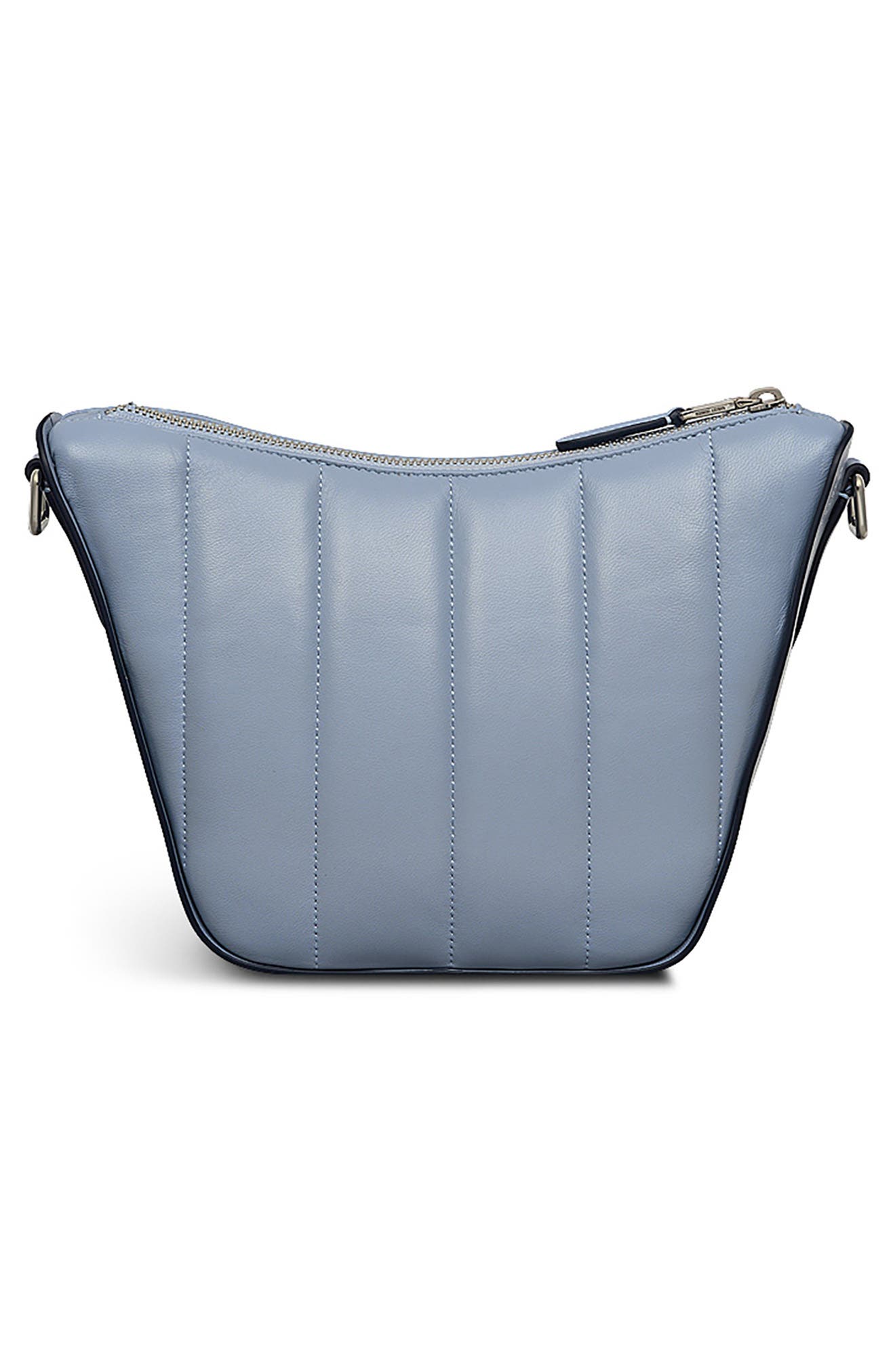 Radley Medium Oak Street Quilted Leather Tote, Alternate, color, Smoke Blue