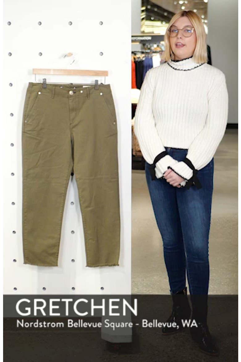 Buckley Crop Chino Pants video