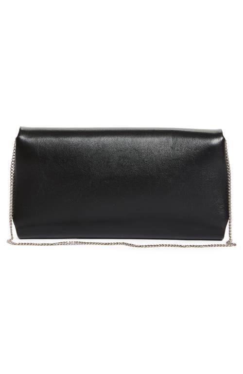 Jimmy Choo Kya Crystal-embellished Leather Clutch Bag