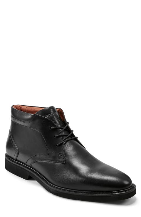 Flynn Plain Toe Derby Boot (Men)