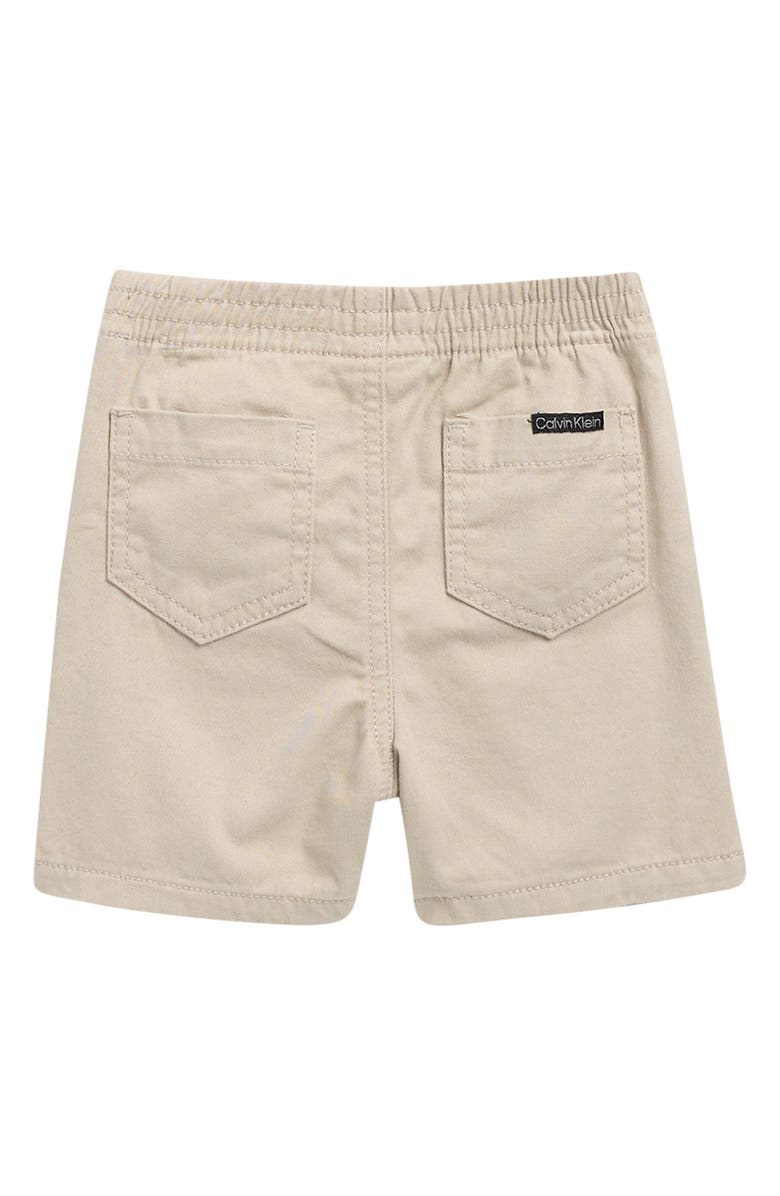 Calvin Klein Polo & Shorts Set, Alternate, color, White Assorted