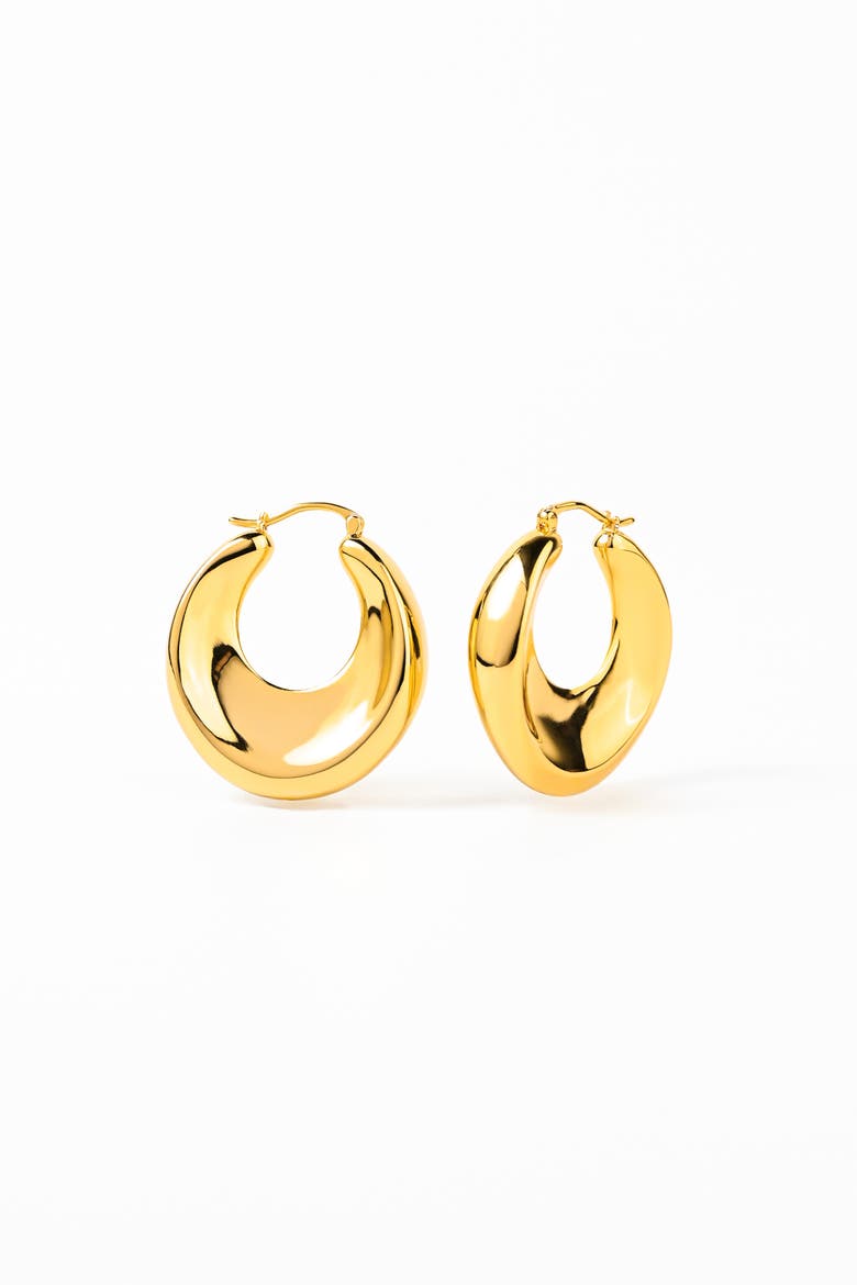 Cove Hoops, Main, color, Gold