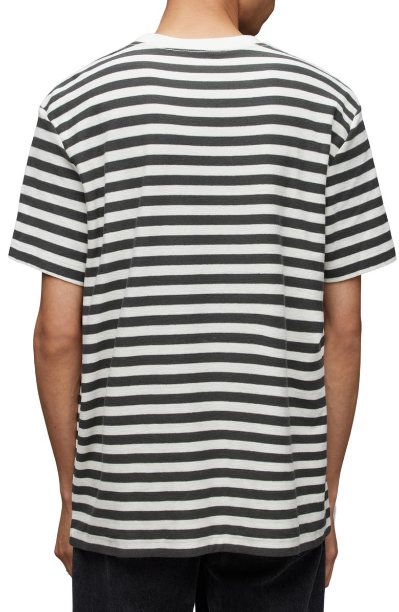 AllSaints Barrett Oversize Stripe T-Shirt, Alternate, color, 