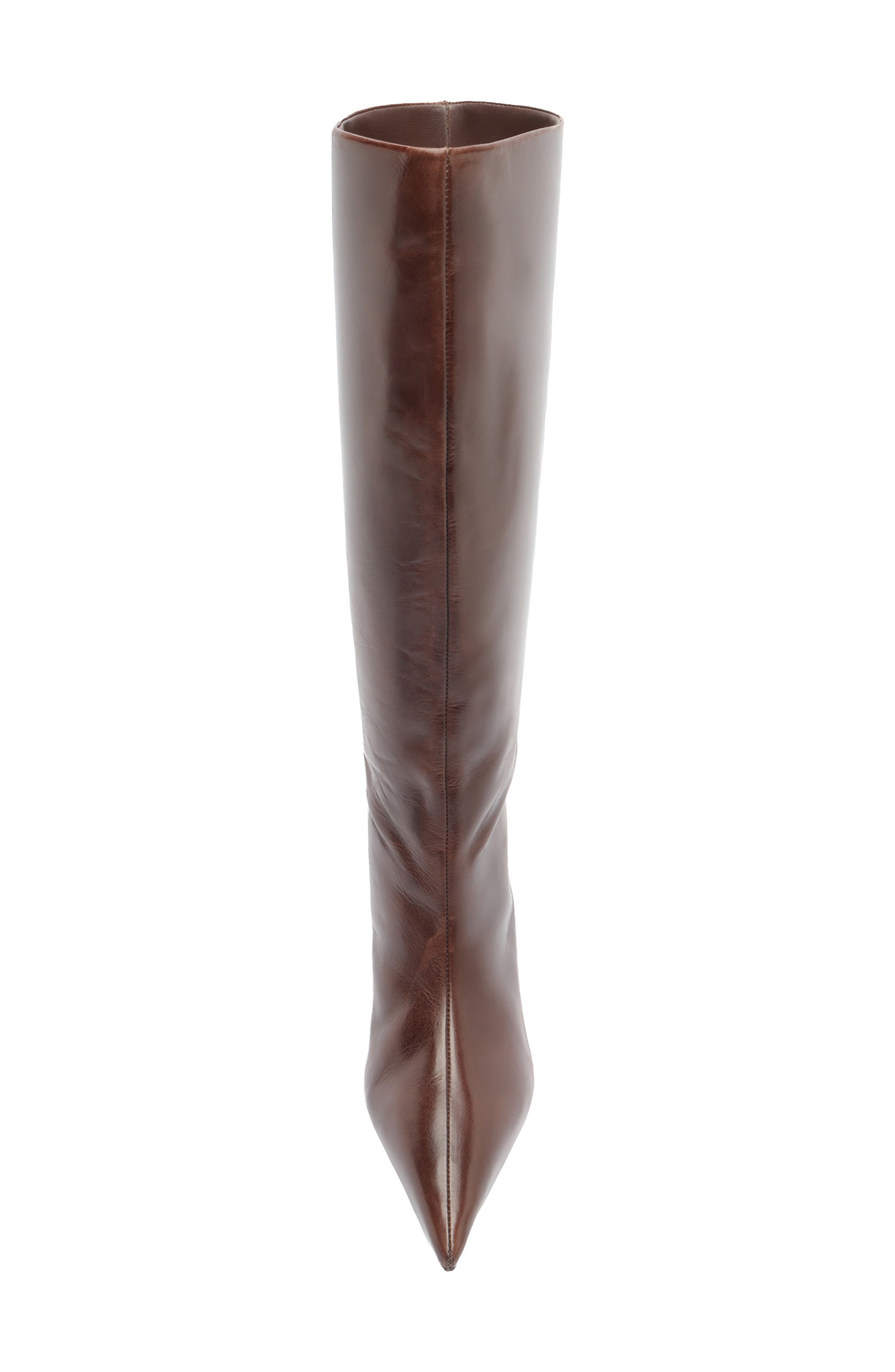 Courtney Knee High Wedge Boot, Alternate, color, NEW COCOA