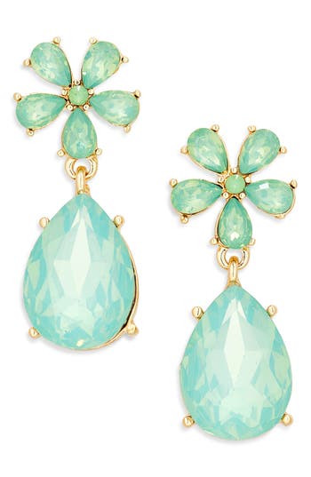Cara Flower Drop Earrings