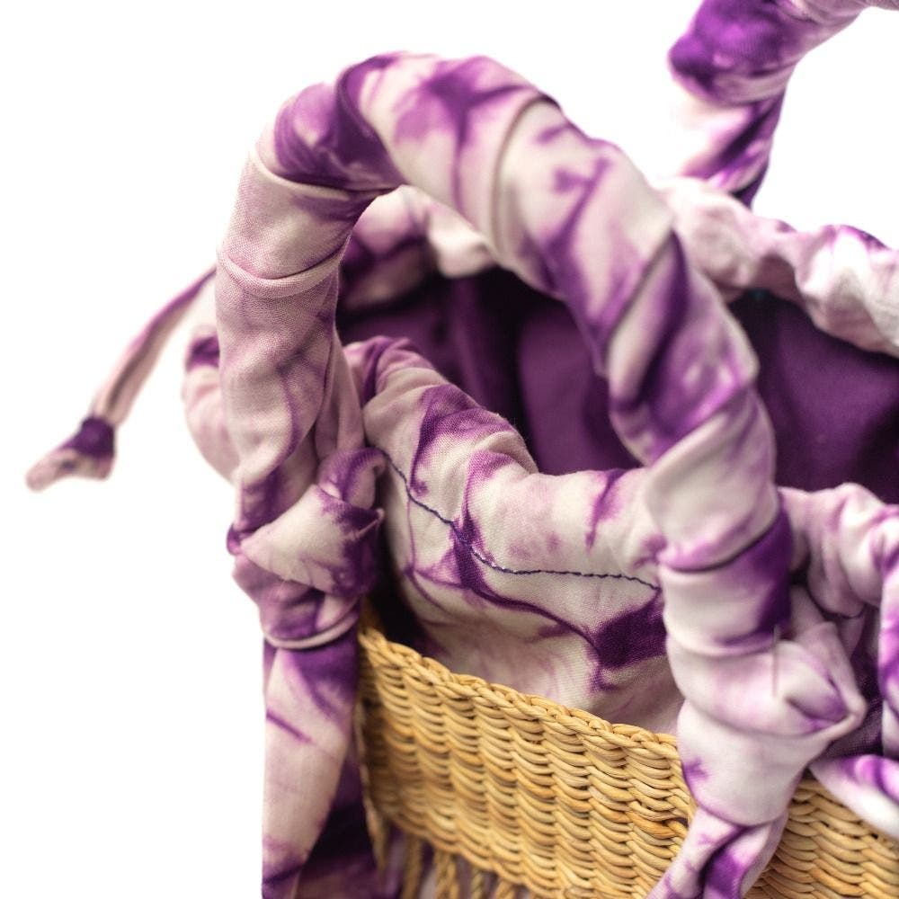 Ayine Bag Mini, Alternate, color, Natural w/ Purple Lining
