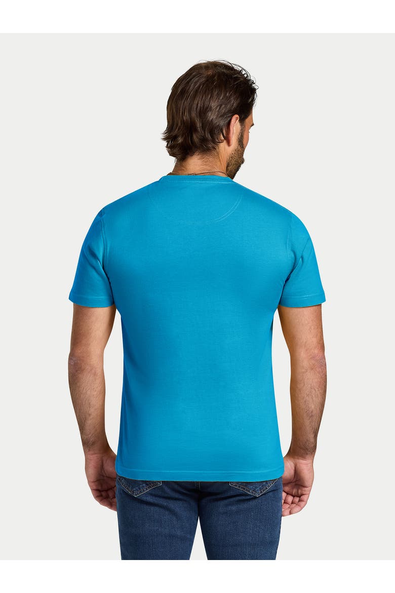 Classic Crew Neck Logo T-Shirt, Alternate, color, Teal