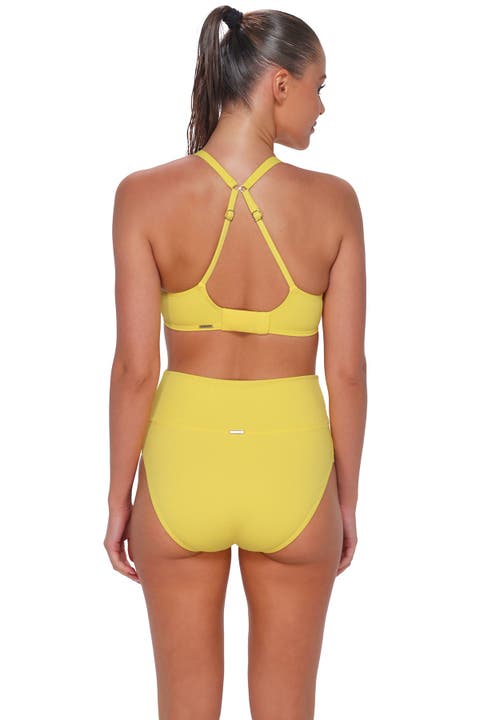 Hannah High Waist Bikini Swim Bottoms