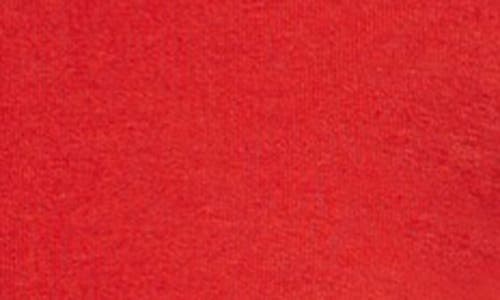 Madewell Crewneck Cardigan In Bright Cherry
