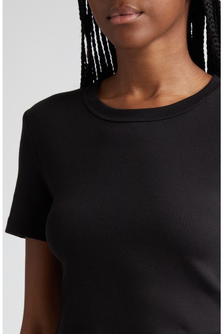 Pruitt Cotton T-Shirt, Alternate, color, BLACK