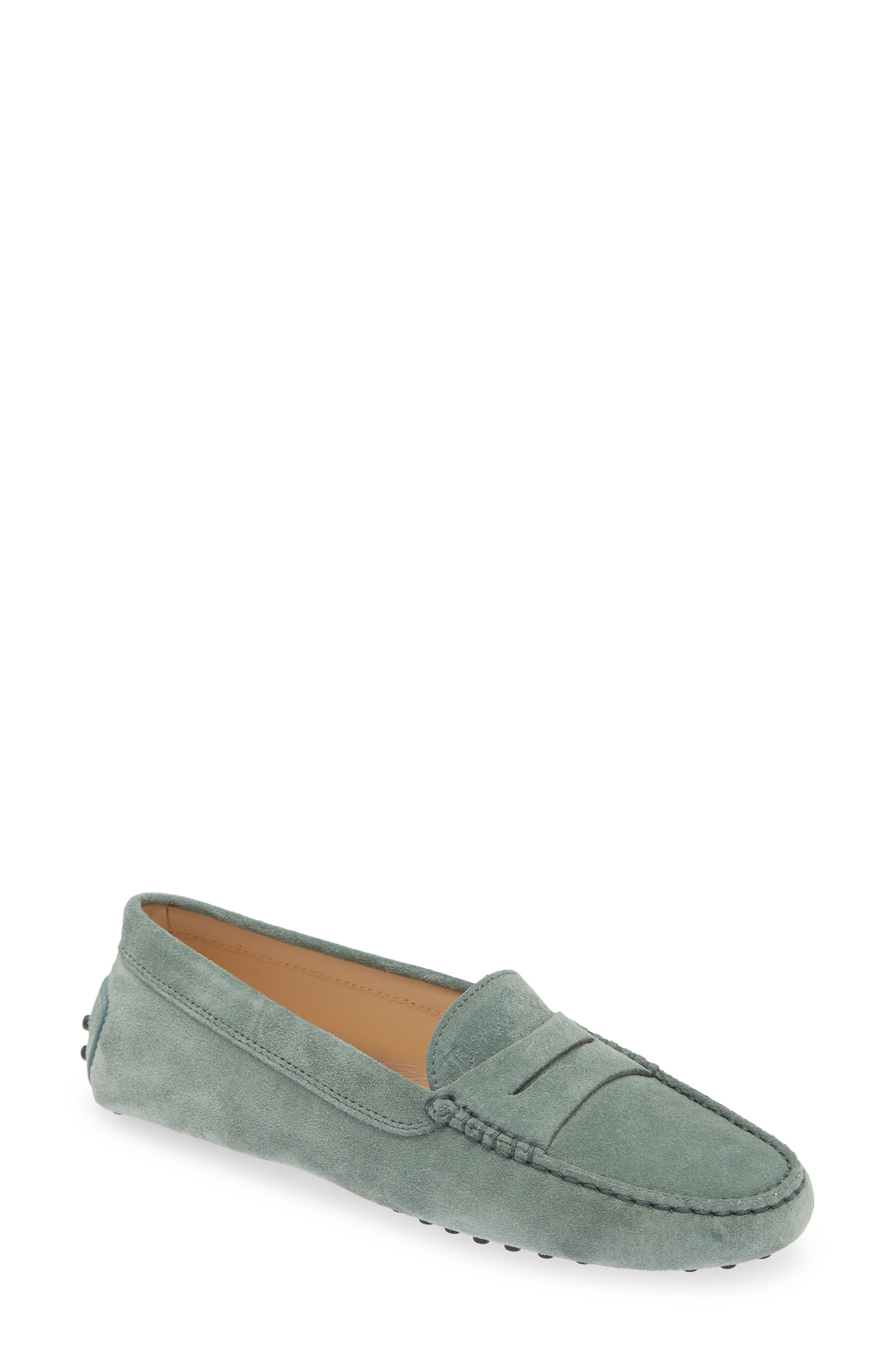 Tod's Gommino Suede Driving Shoe, Main, color, 