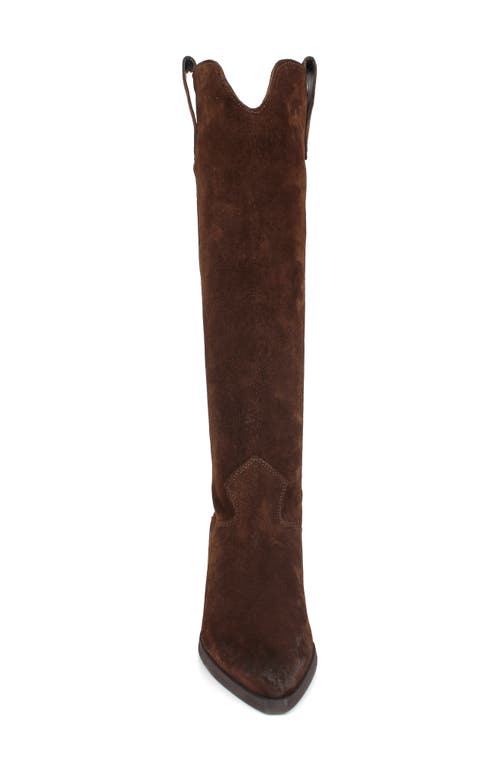 Zigi Valezka Knee High Boot In Brown