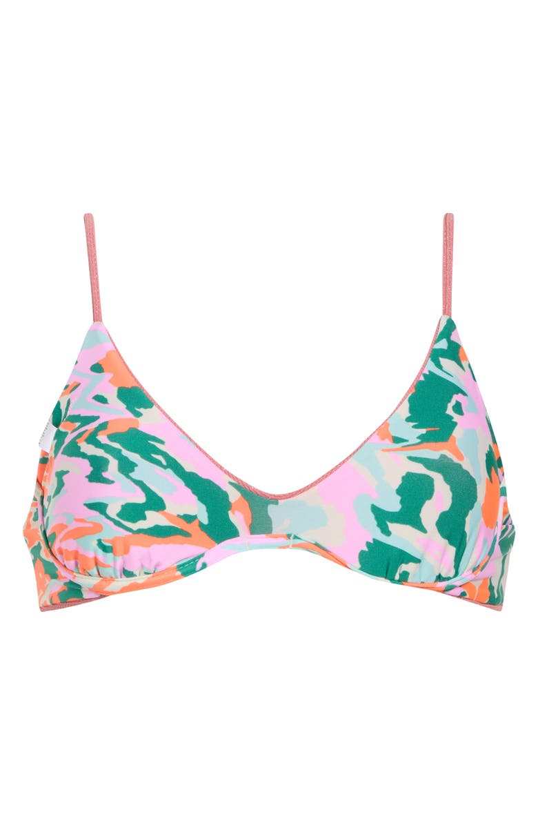 Maaji Irene Reversible Underwire Bikini Top, Alternate, color, Pink