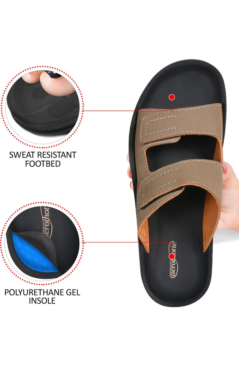AEROTHOTIC Urania Waterproof Slide Sandal, Alternate, color,