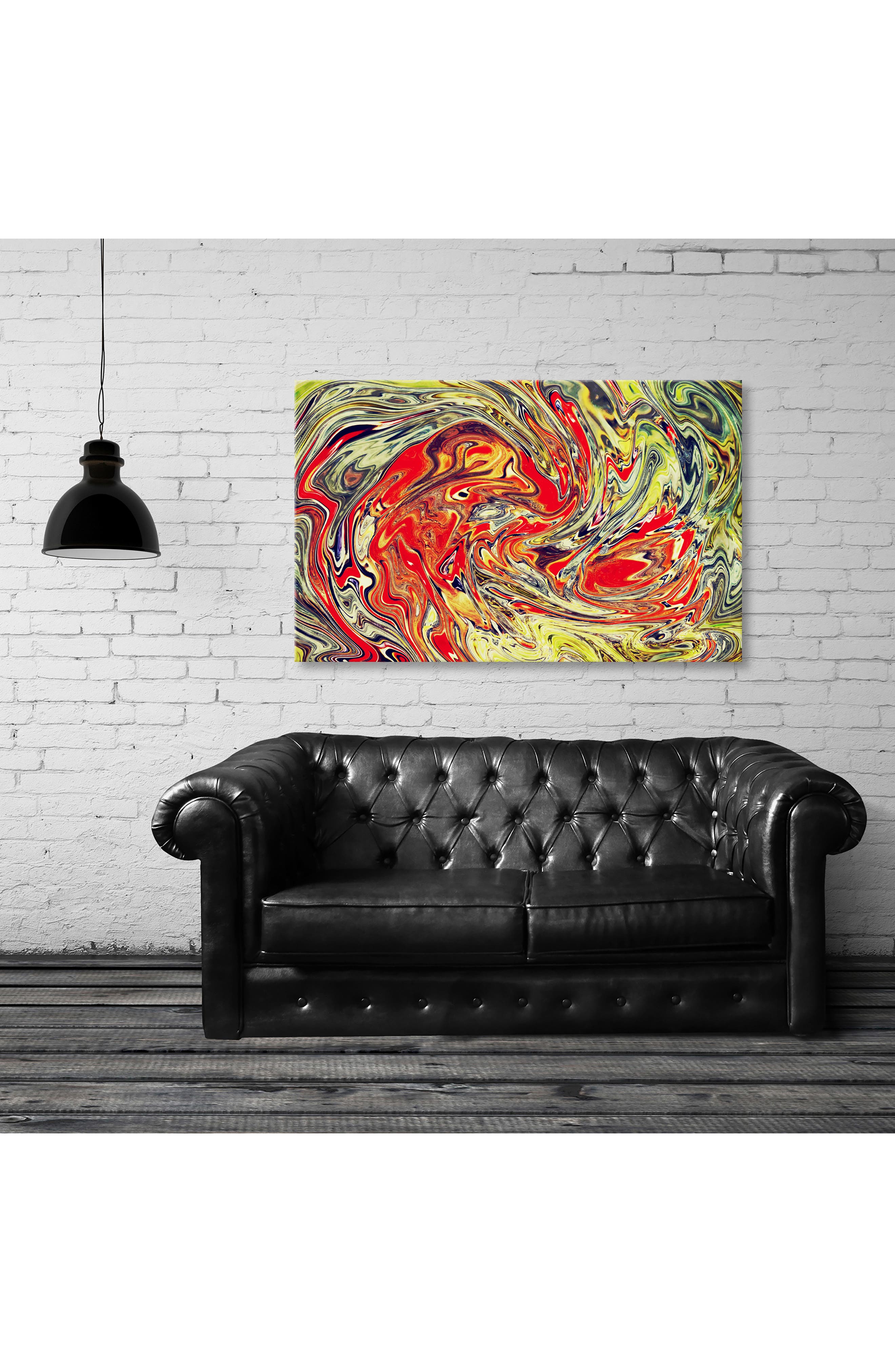 CURIOOS Abstract Marble Painting Art Print | Nordstromrack
