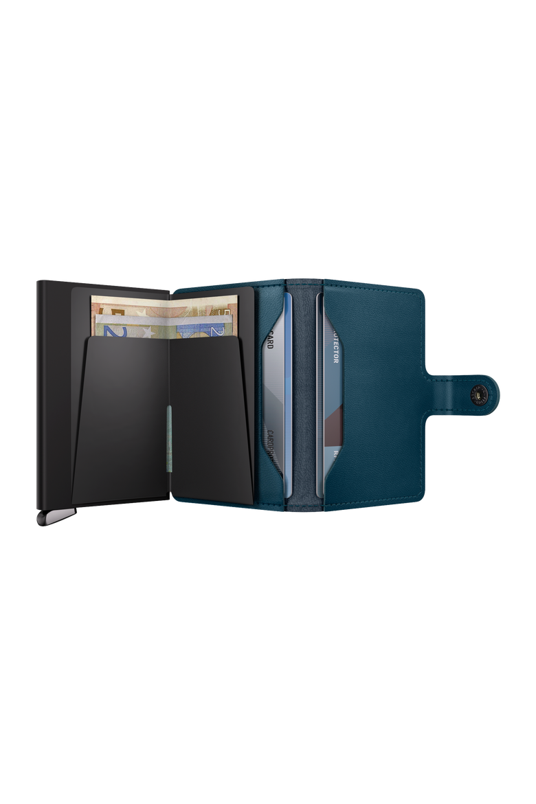 Premium Miniwallet+ Emboss Lines, Alternate, color, Teal